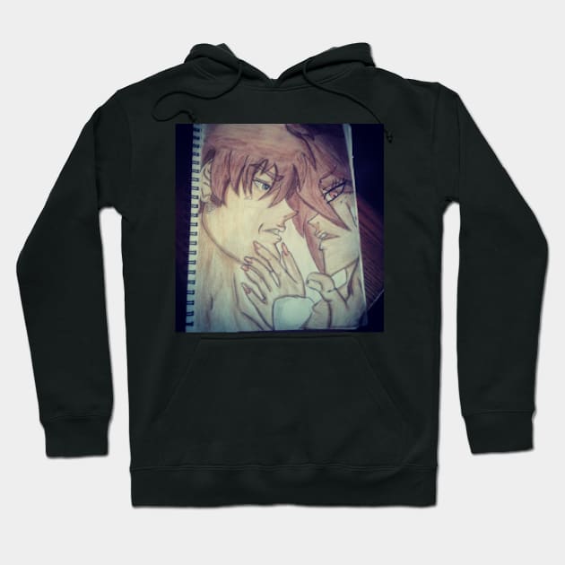 Love me Hoodie by Saquanarts